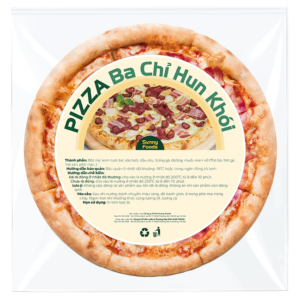 PIZZA BA CHỈ HUN KHÓI