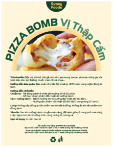 PIZZA BOMB THẬP CẨM